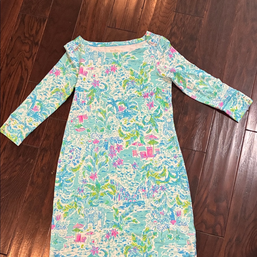 Floral Print Ladies Dress